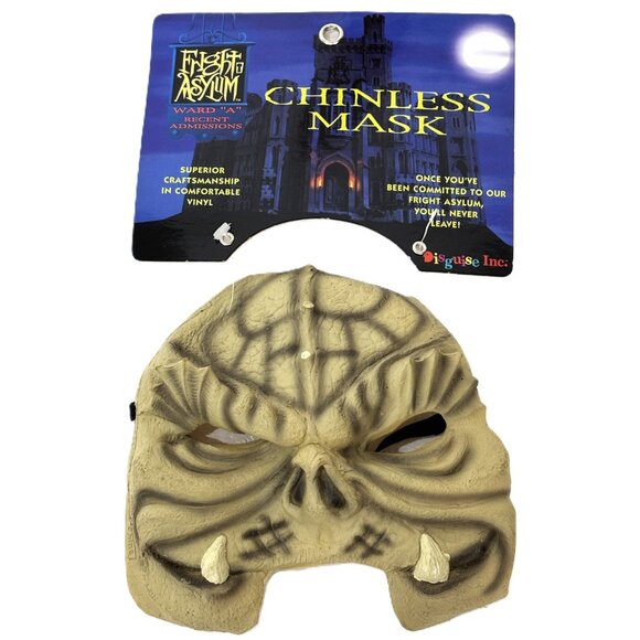 Disguise Fright Asylum Alien Halloween Monster Mask NOS – NWT - Picture 2 of 8